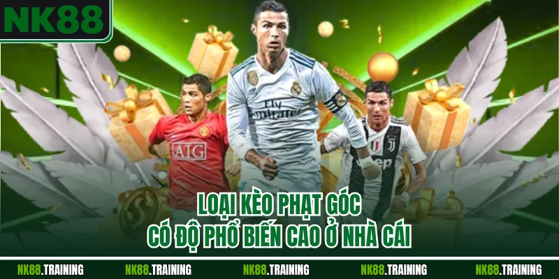 Loại kèo phạt góc có độ phổ biến cao ở nhà cái